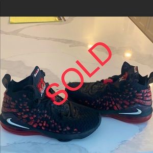 LEBRON 17 'INFRARED VI size 4.5